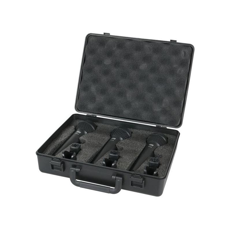 PDM-Pack Zangpakket met 3 dynamische microfoons