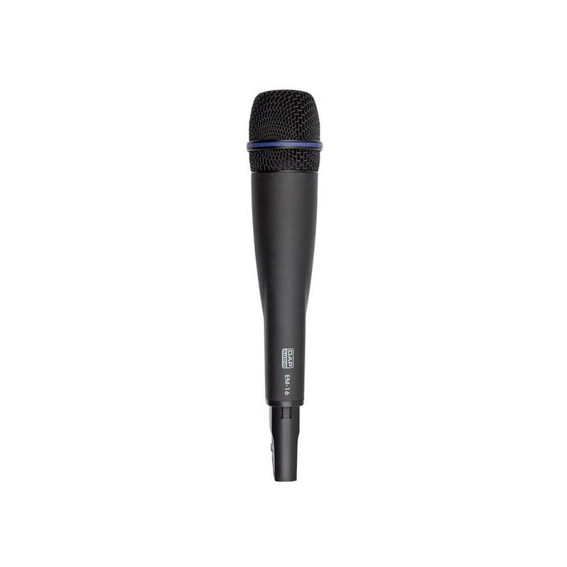 DAP-Audio EM-16 Draadloze PLL-handmicrofoon 16 freq. 822-846MHz