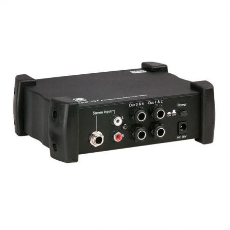 AMP-104, 4 Channel Headphone Amplifier