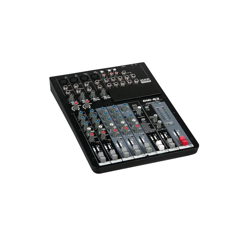 GIG-83CFX 8-kanaals live-mixer incl. dynamiek en DSP
