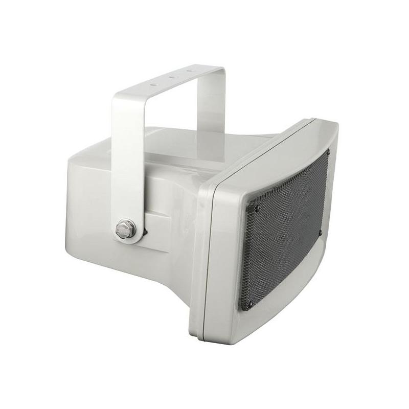 DAP MHS-30S Passieve 30 W vierkante hoornluidspreker - lichtgrijs