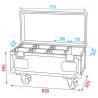 Case for 6pcs Eventlite 6/3 - 7/4 and 4/10