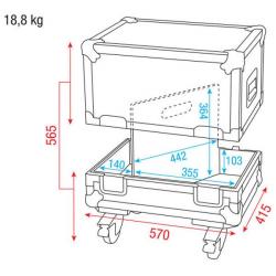 Case for 2x M10 monitor