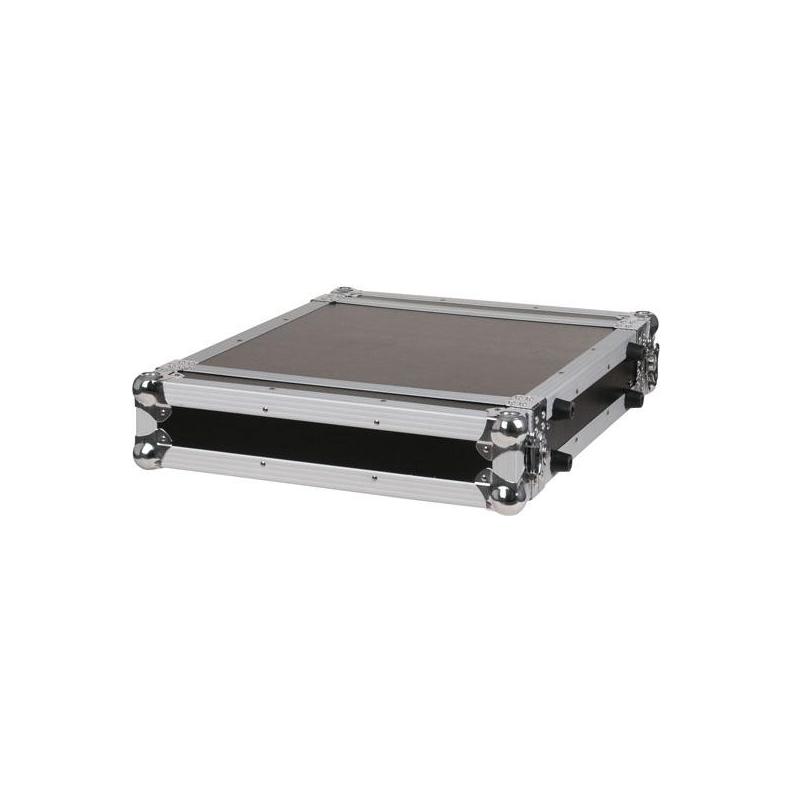 Rackcase 2 HE, 19 inch, 2 deksels