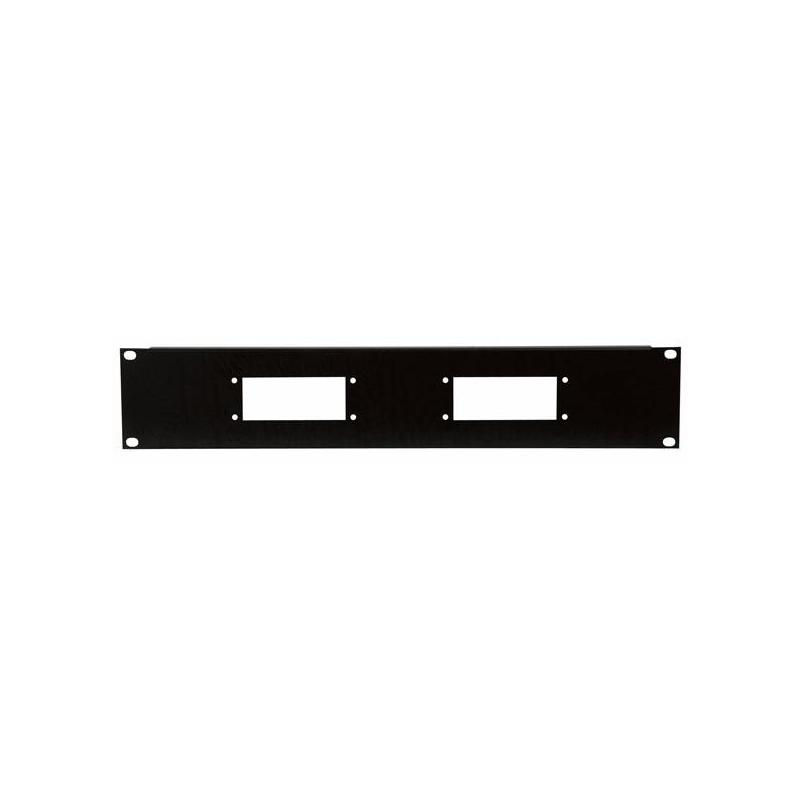 Showgear 19 Inch Multi Connector Panel Voor 2 x 16-polige Multi connectoren