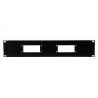 Showgear 19 Inch Multi Connector Panel Voor 2 x 16-polige Multi connectoren