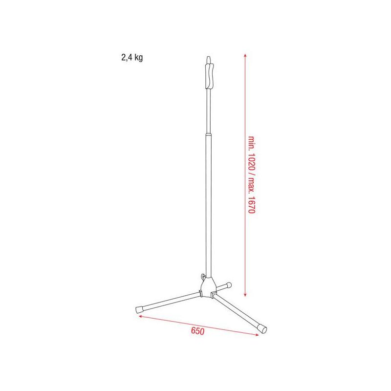 Quick Lock Microphone Stand