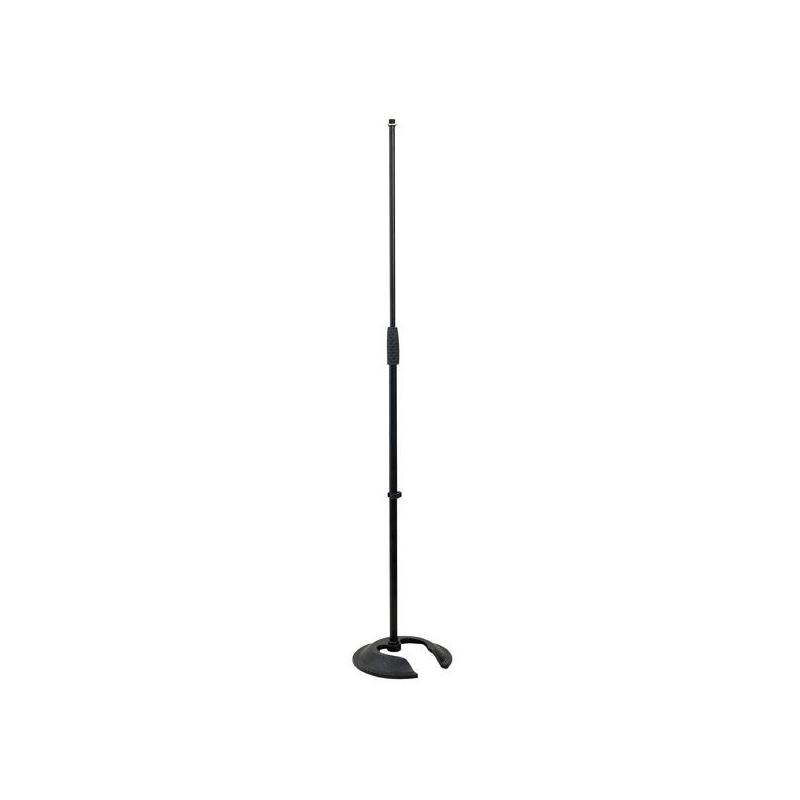 Microphone pole with counterweight