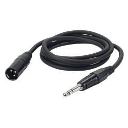 FL04150 - 150 cm. bal. XLR/M 3 p. - Jack stereo