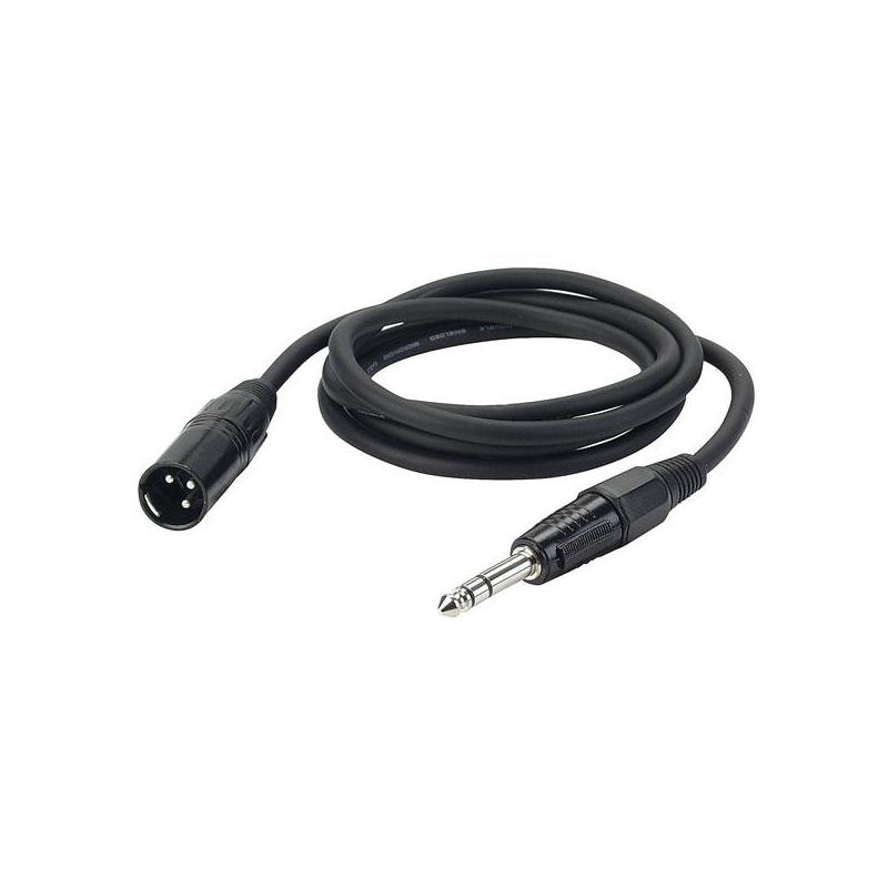 FL04150 - 150 cm. bal. XLR/M 3 p. - Jack stereo