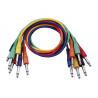 FL1160 - 60 cm. 6 coloured unbal. patch kabel