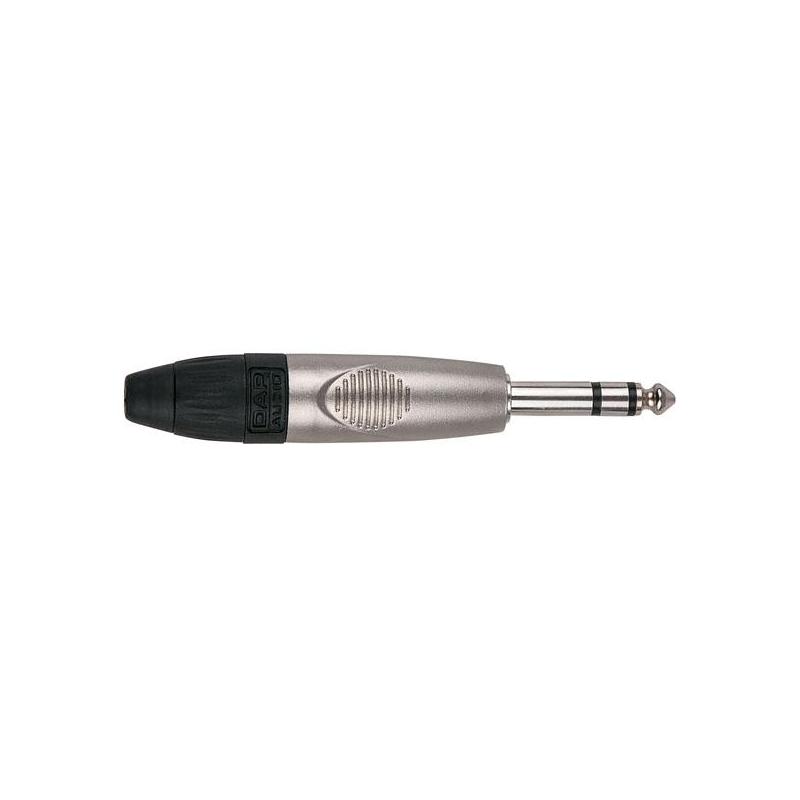 6.3mm Jack X-type Stereo with black endcap