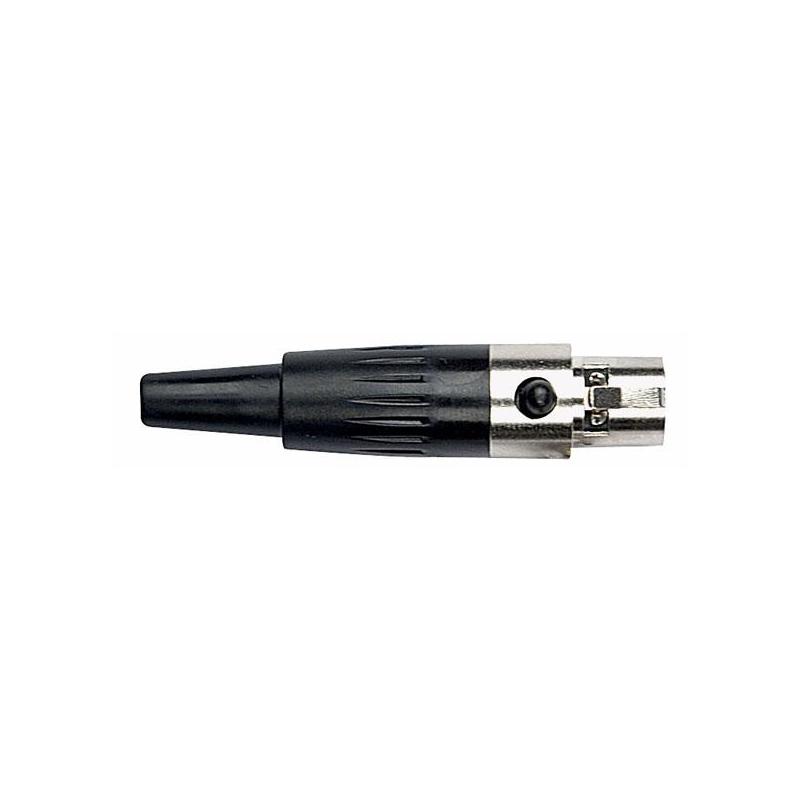 N-CON Mini XLR 4p. Plug Female