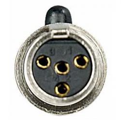 N-CON Mini XLR 4p. Plug Female