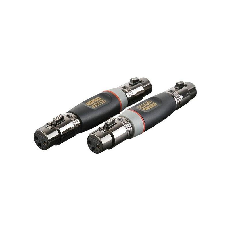 XGA21 Xcaliber adapter, XLR female 3p. naar XLR female 3p.  gebalanceerd