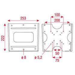 Showgear LCD-201L Monitor Mount