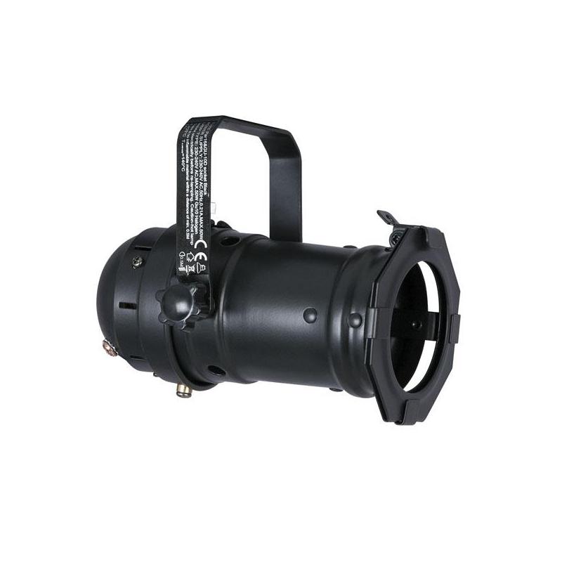Showtec Parcan 16 met GU10-fitting – zwart
