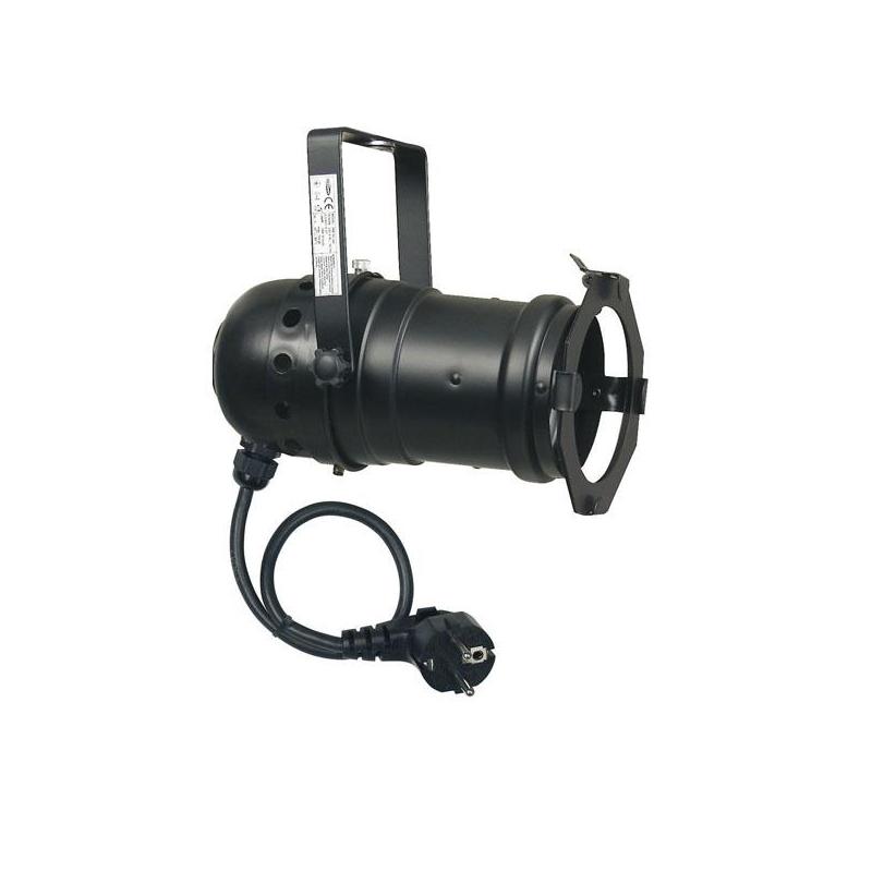 Showtec Parcan 30 met E27 fitting - zwart
