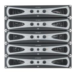 HP-900 - 900 watt versterker 2x 450 watt - 4 ohm, bridge, parallel en stereo modus