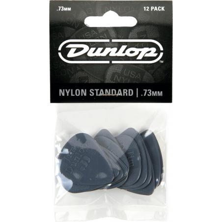 Dunlop plectrum nylon standaard .73mm 12pack