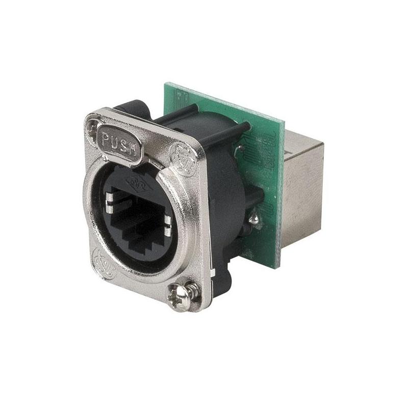 Ethernet RJ45 D-size chassis