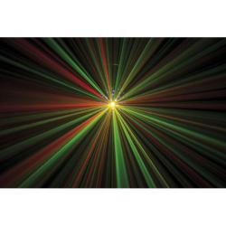 Colorburst LED RGBW Spiegelboleffect en RG Laser