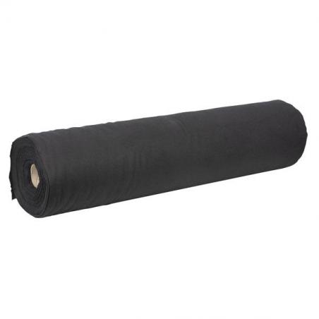 Deko-Molton, black, roll, 80cm