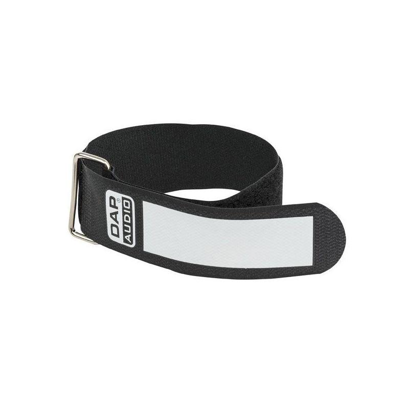 Showgear Kabelbinders met Klittenband 400 x 40 mm - Zwart - Set van 10