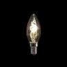 Showgear LED Filament Candle Bulb B10 2 W - dimbaar - spiraalvormige gloeidraad