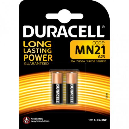Duracell Alkaline MN21 12v blister met 2 batterijen