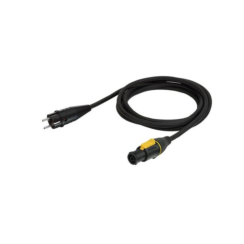 Powercable Neutrik Powercon True1 to Schuko