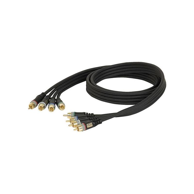 XGL27150 - 1,5 mtr. 4 x RCA male - 4 x RCA male