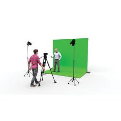 Green Screen 590cm(b) x 400cm(h)  Wentex Pipe & Drape