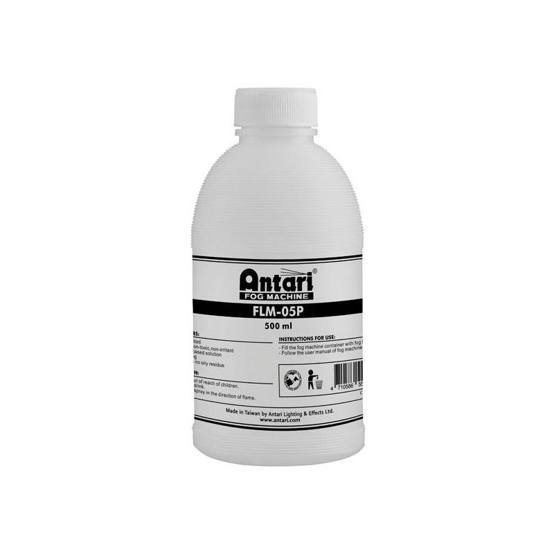 Antari FLM-05P Fog Liquid 0.5 L for MB-20 / FT-21 Klaar voor gebruik