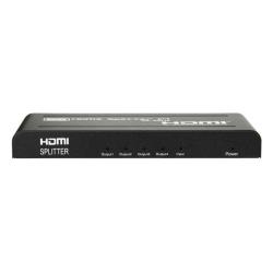 Showgear HDMI 2.0 Splitter 1 in 4 out 1 in, 4 uit, 4K 60 Hz, 18 Gbps