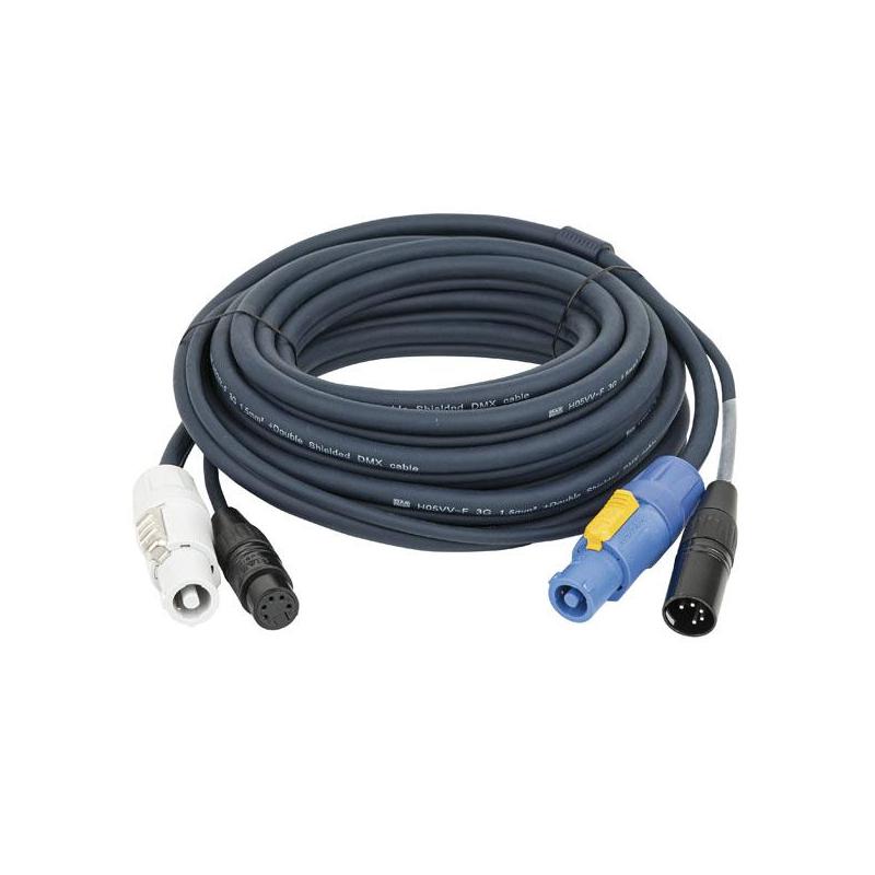FP18 Hybrid Cable - powerCON & 5-pin XLR