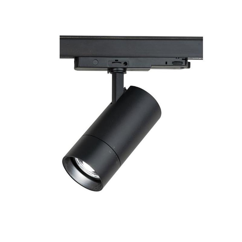 Artecta Newark Track Light 30 watt CCT 3-fase - omschakelbare witte LED - zoom - 2400 lumen - zwart