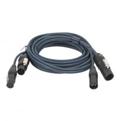 FP-13 Hybrid Cable - PowerCON True1 & 3-pin XLR