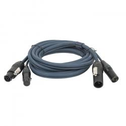 FP-14 Hybrid Cable - PowerCON True1 & 5-pin XLR