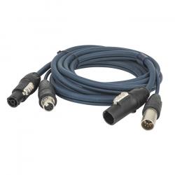 FP-16 Hybrid Cable - PowerCON True1 & 5-pin XLR IP