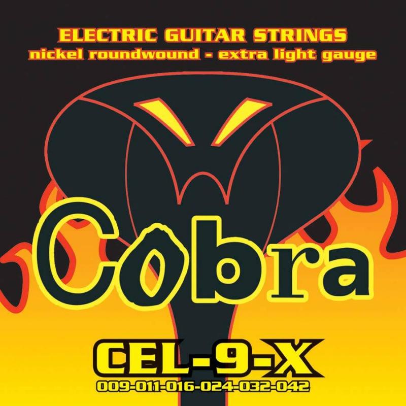 CEL-9-X Cobra snarenset electrische gitaar