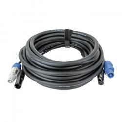FP21 Hybrid Cable - Power Pro & 5-pin XLR - DMX / Power