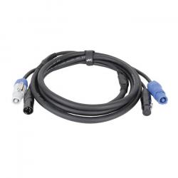 FP21 Hybrid Cable - Power Pro & 5-pin XLR - DMX / Power