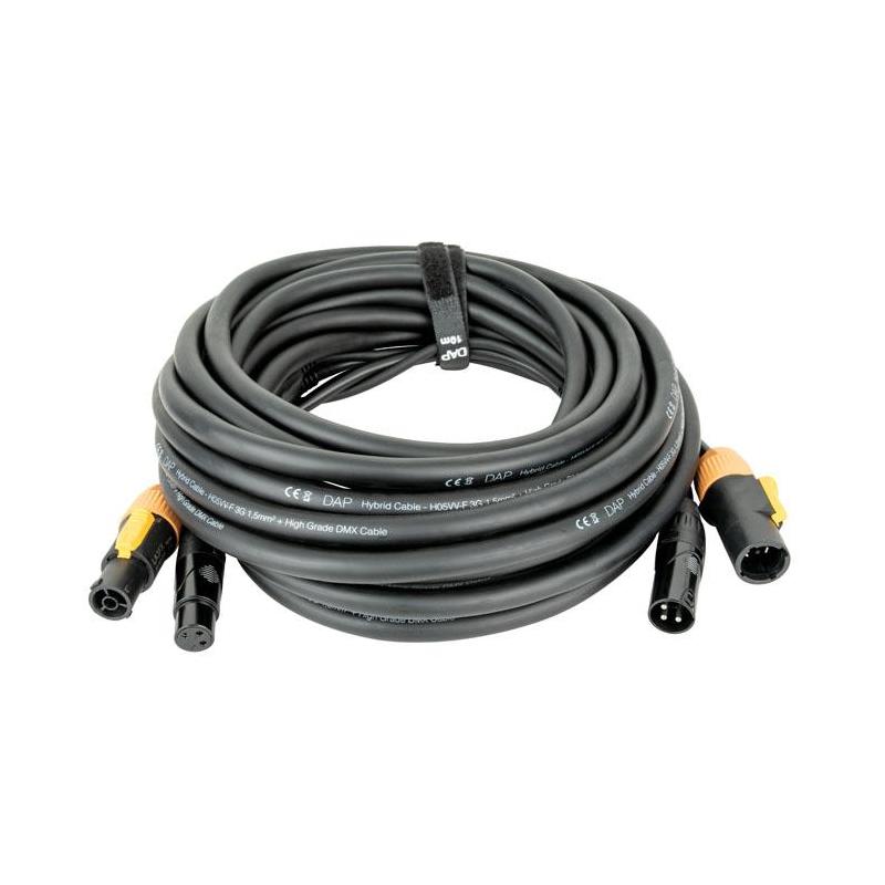 FP22 Hybrid Cable - Power Pro True & 3-pin XLR - DMX / Power