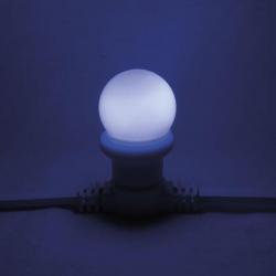 Showgear G45 LED-lamp E27 1 W - blauw - niet-dimbaar