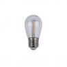 Showgear S14 LED prikkabellamp E27 1W warm wit dimbaar