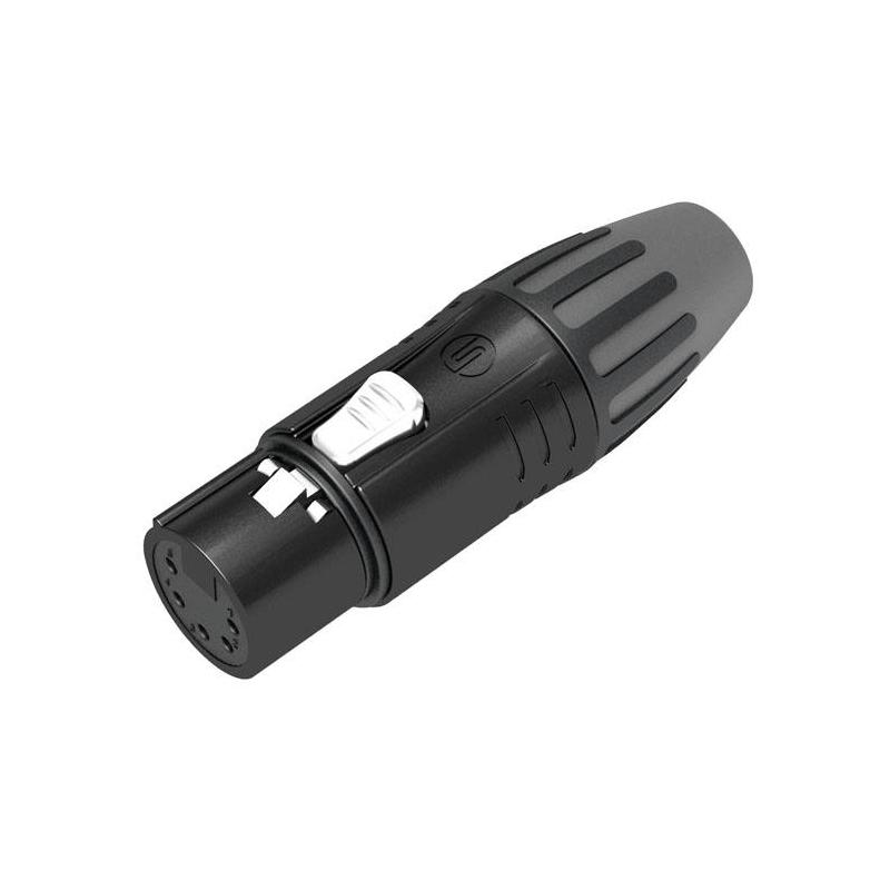 XLR 5P Connector, female