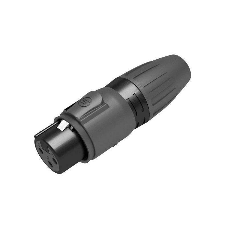 XLR 3P Connector, female, IP65