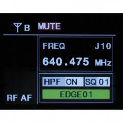 DAP EDGE EBS-2 Draadloze tweevoudige Beltpack-set - (610-670 MHz)