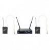 DAP EDGE EBS-2 Draadloze tweevoudige Beltpack-set - (610-670 MHz)